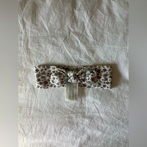 Little Planet Floral Knotted Headband Organic Cotton, 0-12 mos